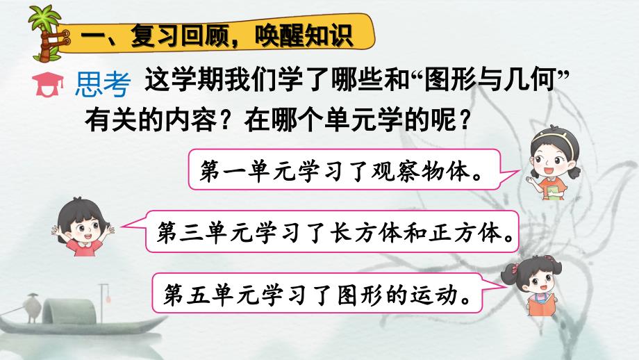 人教版五年级下册数学总复习图形与几何_第2页