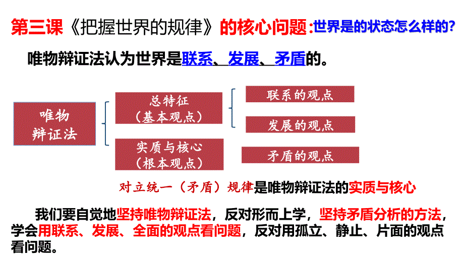 3.1世界是普遍联系的课件-2023-2024学年高中政治统编版必修四哲学与文化_第2页