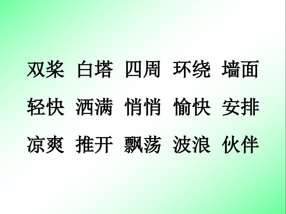 第一单元复习【三年级上册语文】_第3页