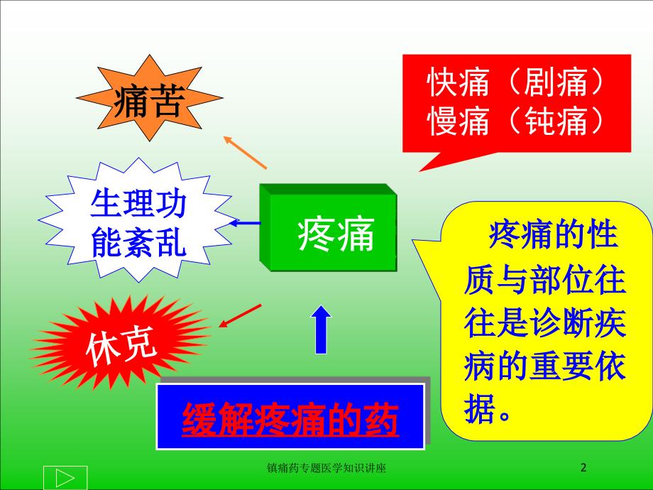 医学医疗-镇痛药专题医学知识讲座培训课件_第2页