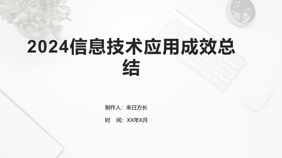 2024信息技术应用成效总结_第1页