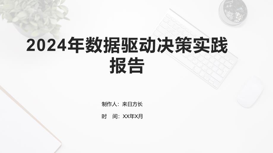 2024年数据驱动决策实践报告模板_第1页