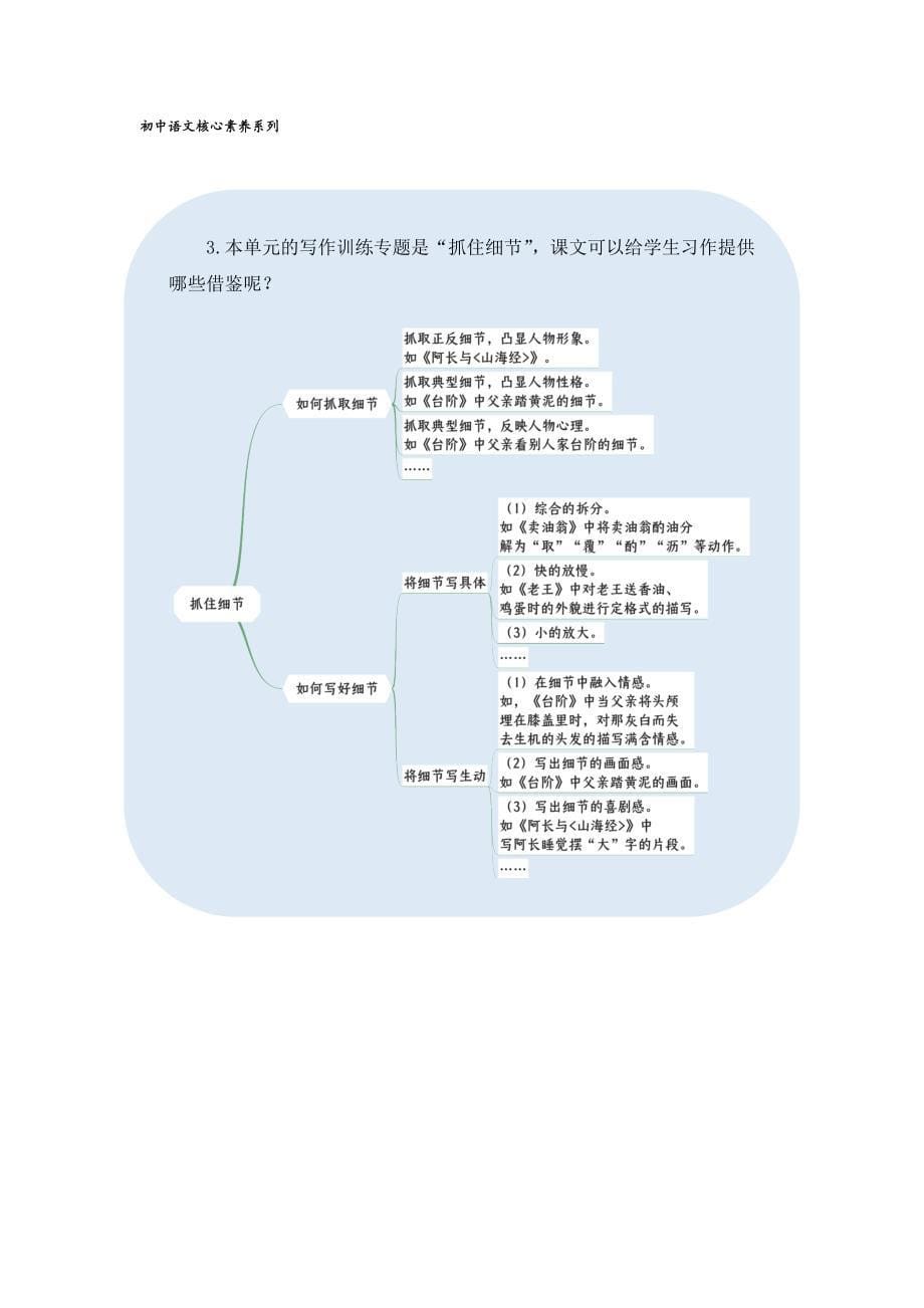 统编版七年级语文下册第三单元教学导图_第5页