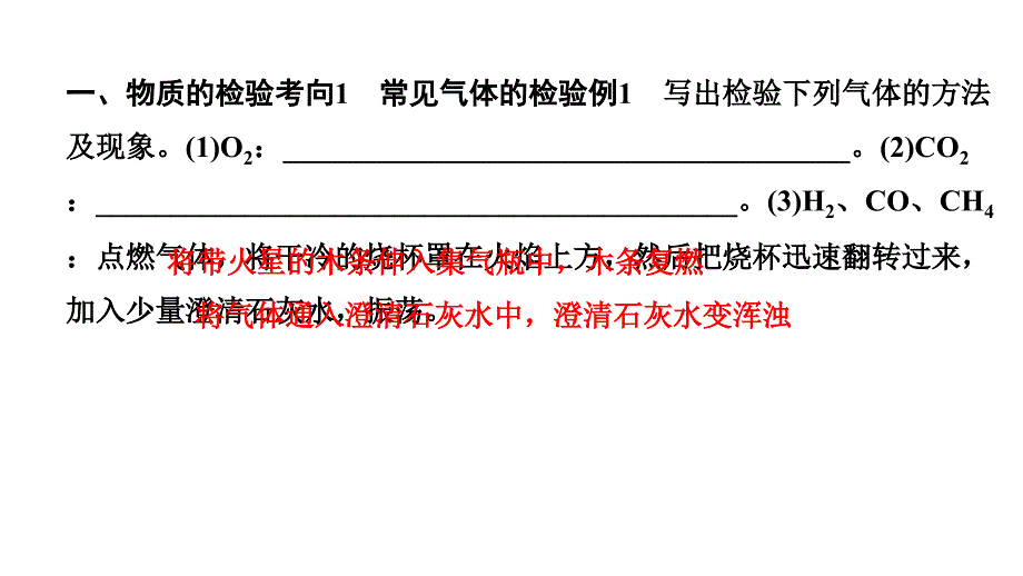 2024海南中考化学二轮重点专题突破 微专题 物质的检验与鉴别（课件）_第2页