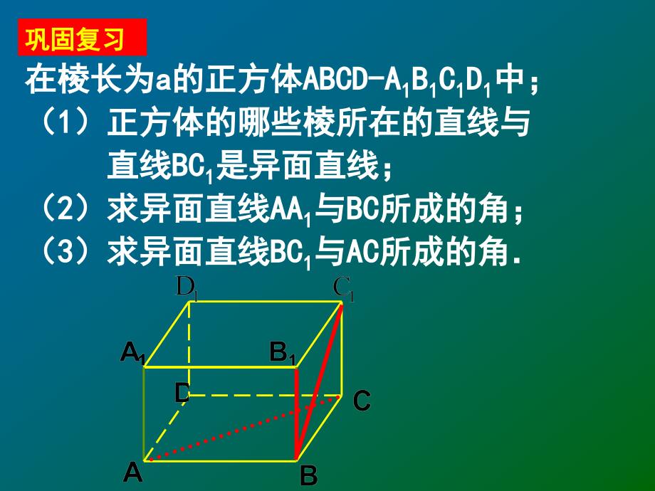 人教A版必修2高中数学2.1.3-2.1.4空间中直线与平面之间的位置关系平面与平面之间的位置关系（课件）_第2页