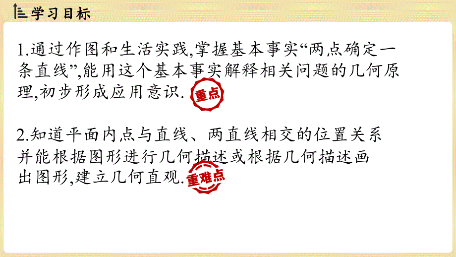 [初中++数学]++线段+射线+直线++课时2（课件）+沪科版数学七年级上册_第2页