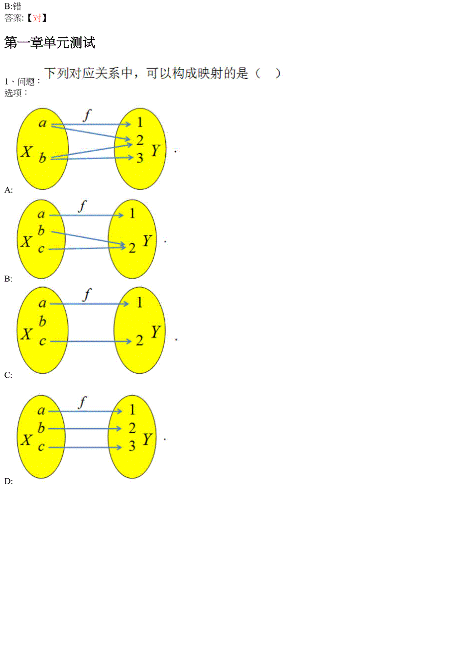 高等数学（上）（山东联盟）-知到答案、智慧树答案_第2页