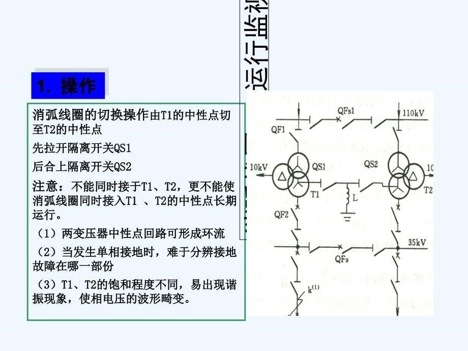 消弧线圈的运行操作与事故处理-PPT_第5页