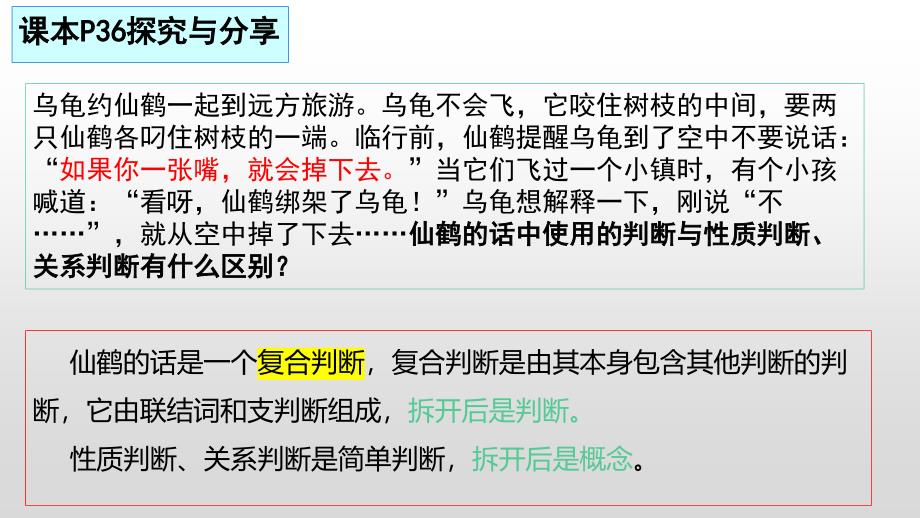 5.3 正确运用复合判断 课件-2022-2023学年高中政治统编版选择性必修三逻辑与思维_第3页