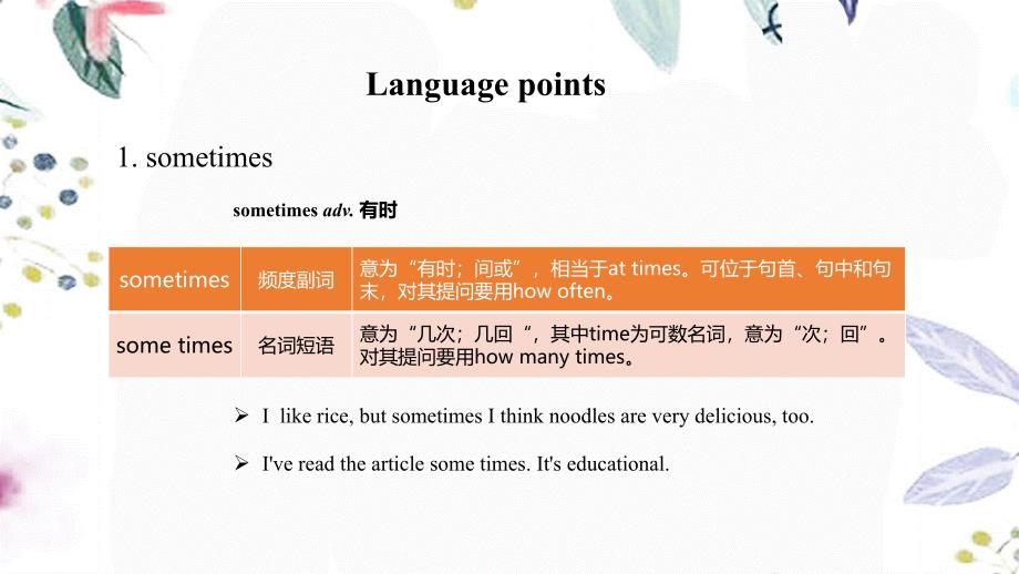 英语人教PEP版八年级（上册）Unit 2 How often do you exercise？Section A_第3页