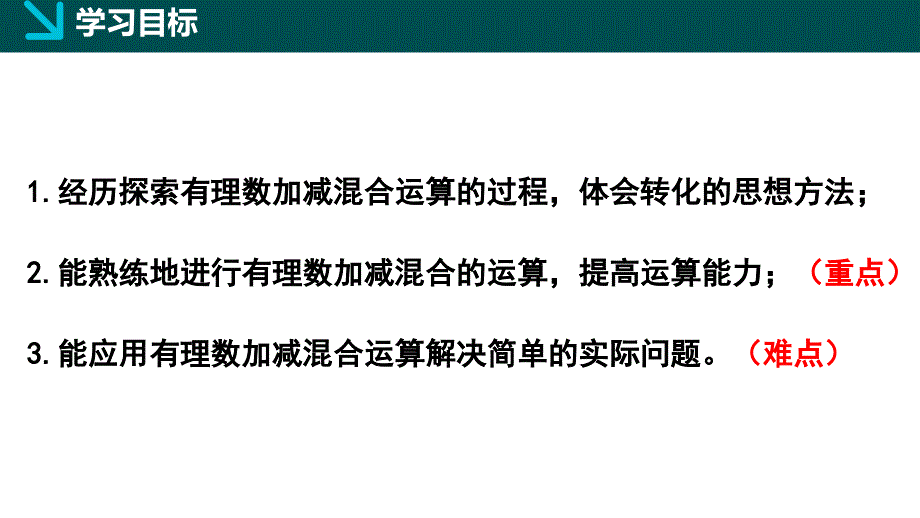 有理数的加减运算第4课时课件 2024-2025学年七年级数学上册同步课堂（北师大版2024）_第2页