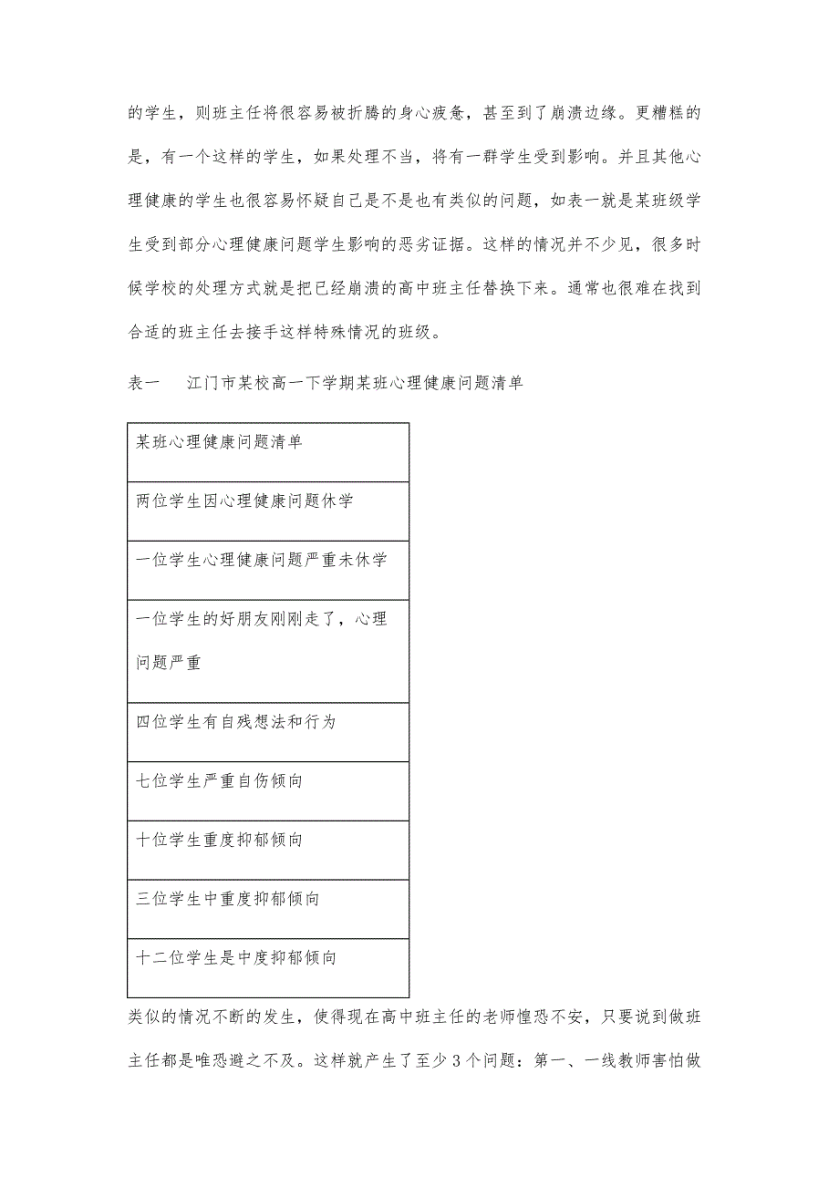 高中生常见心理健康问题行为预判策略-班主任工作视角_第2页