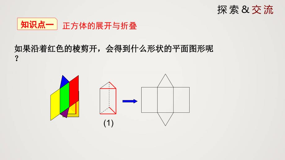 北师版初中七上数学1.2.2 展开与折叠（第2课时）（课件）_第4页