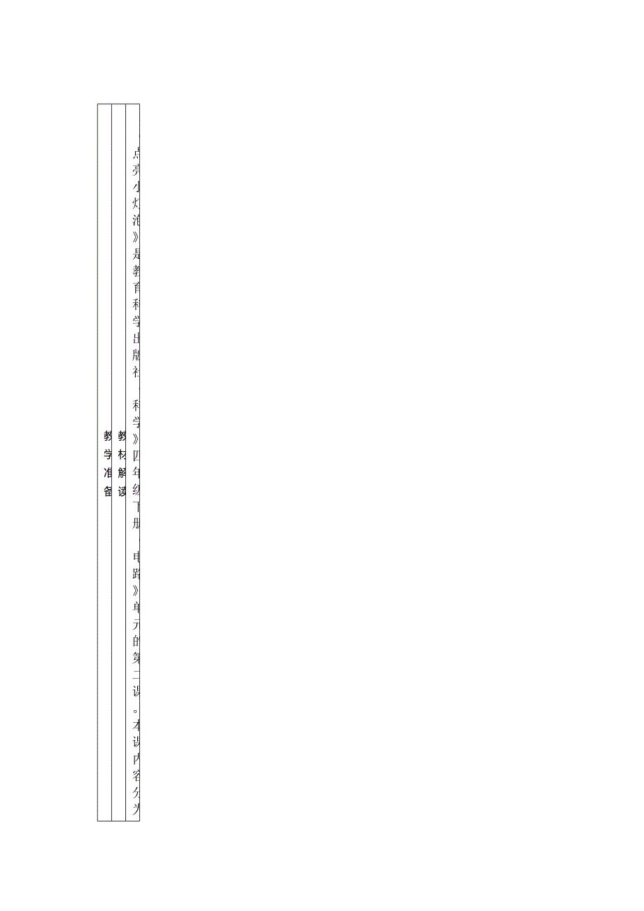 点亮小灯泡教学设计教案_第1页