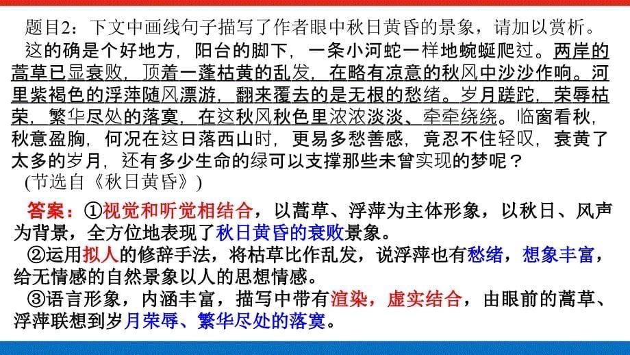 2025届高考语文一轮复习：赏析表达技巧+课件+_第5页