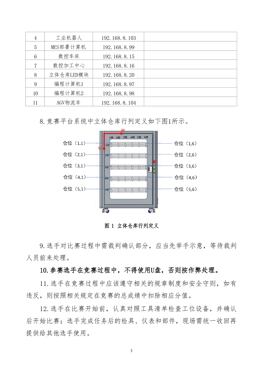 五届全国智能制造应用技术技能大赛机电设备维修工（智能制造生产运维方向）赛项实操样题_第3页