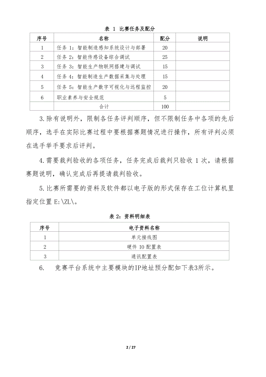 五届全国智能制造应用技术技能大赛仪器仪表制造工（智能制造传感技术方向）赛项实操样题_第2页