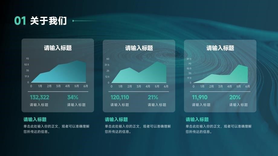 绿色科技风产品发布会PPT模板_第5页