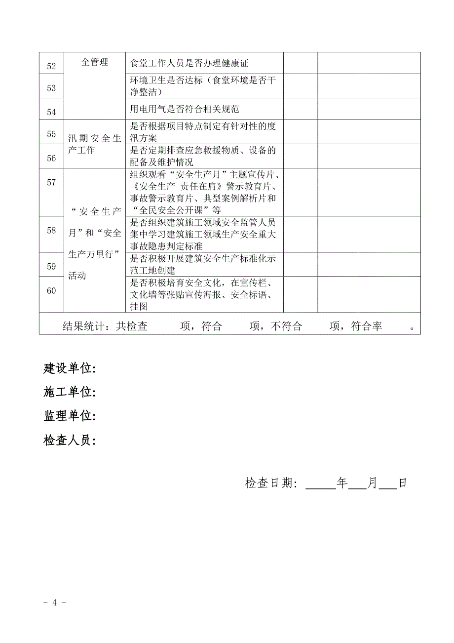 住建领域综合执法房建市政工程施工检（自）查表_第4页