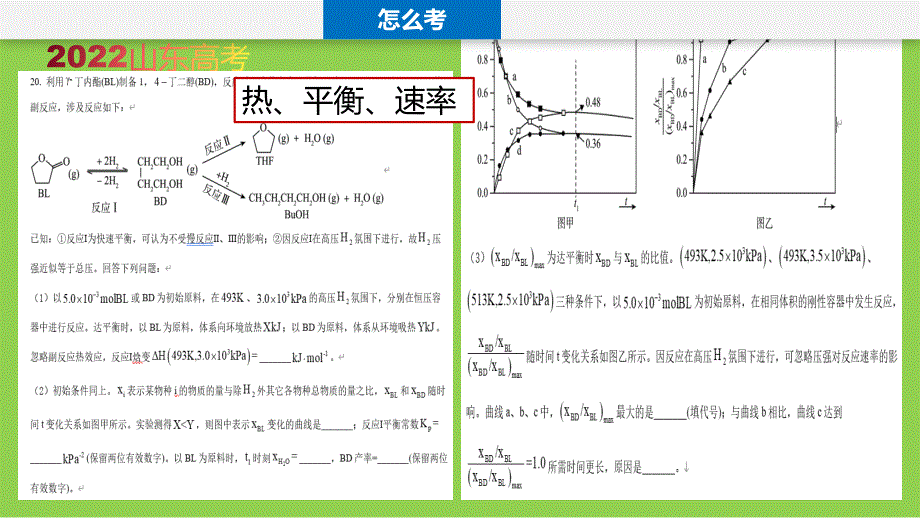 2025年高考化学反应原理试题分析_第3页