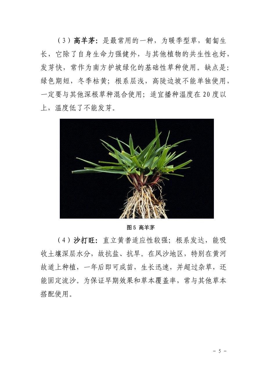 植物纤维毯生态防护作业指导书_第5页