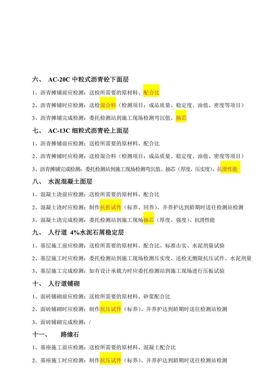 进场材料报验资料收集和送检教程（市政工程）_第5页