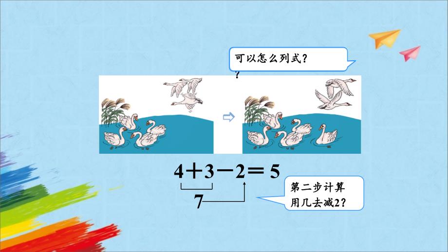 人教版一年级数学上册《加减混合》6-10的认识和加减法PPT优质课件-2篇 (22)_第4页