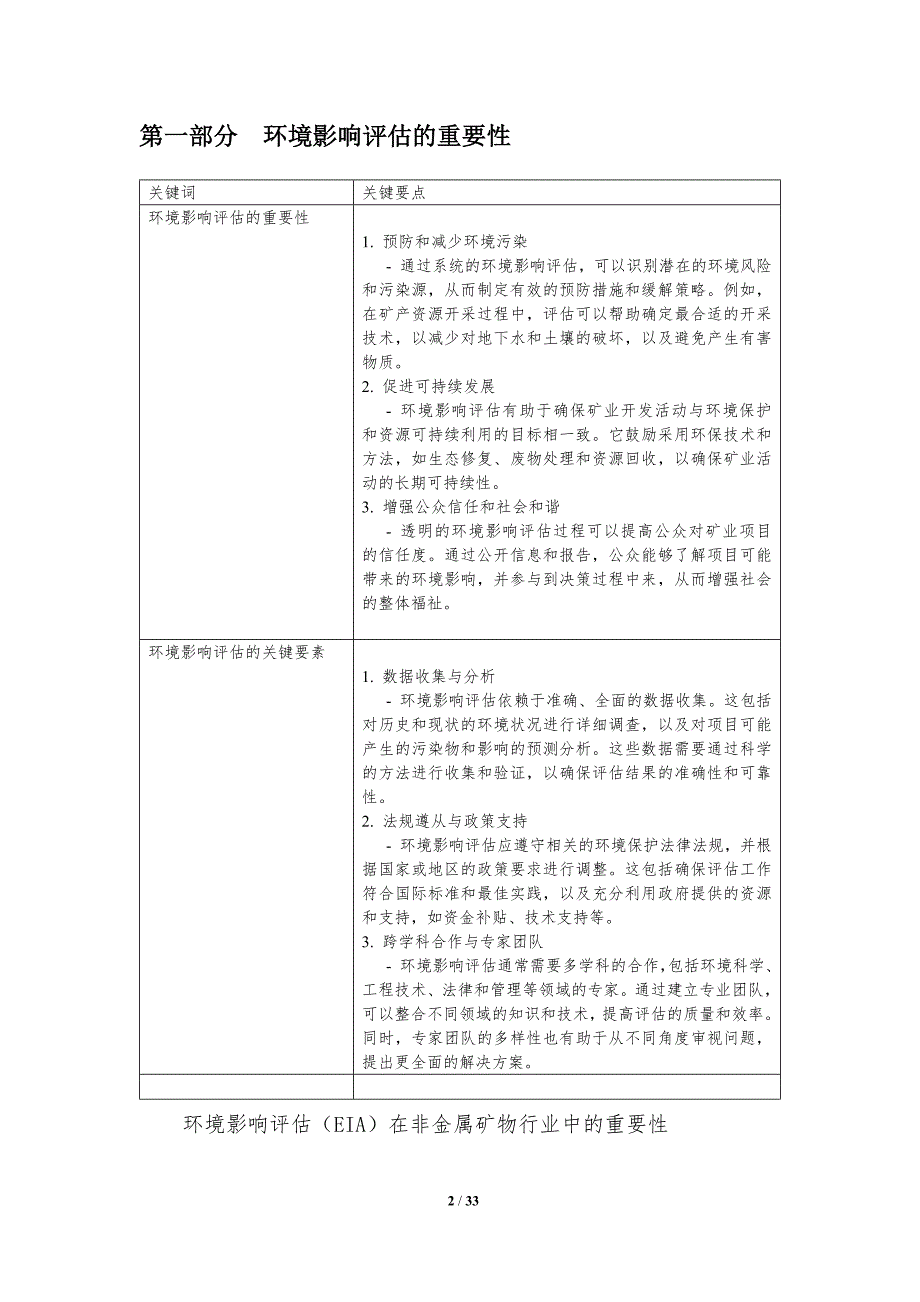 非金属矿物行业的环境影响评估-剖析洞察_第2页