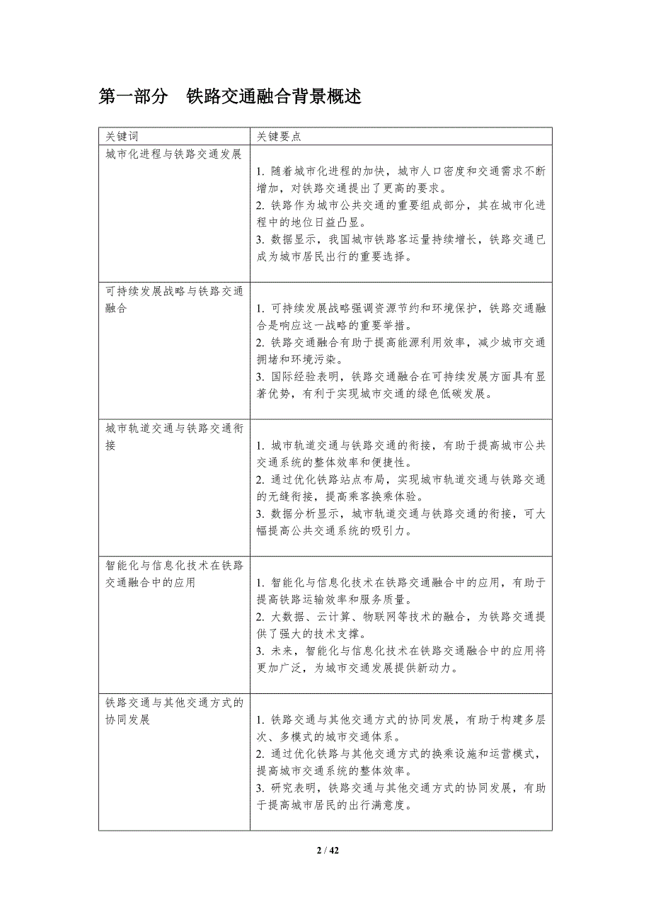 铁路交通与城市交通融合-剖析洞察_第2页