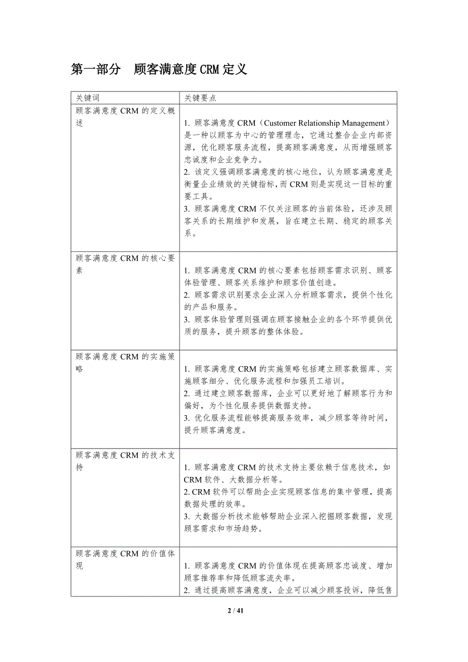 顾客满意度与CRM关系-剖析洞察_第2页