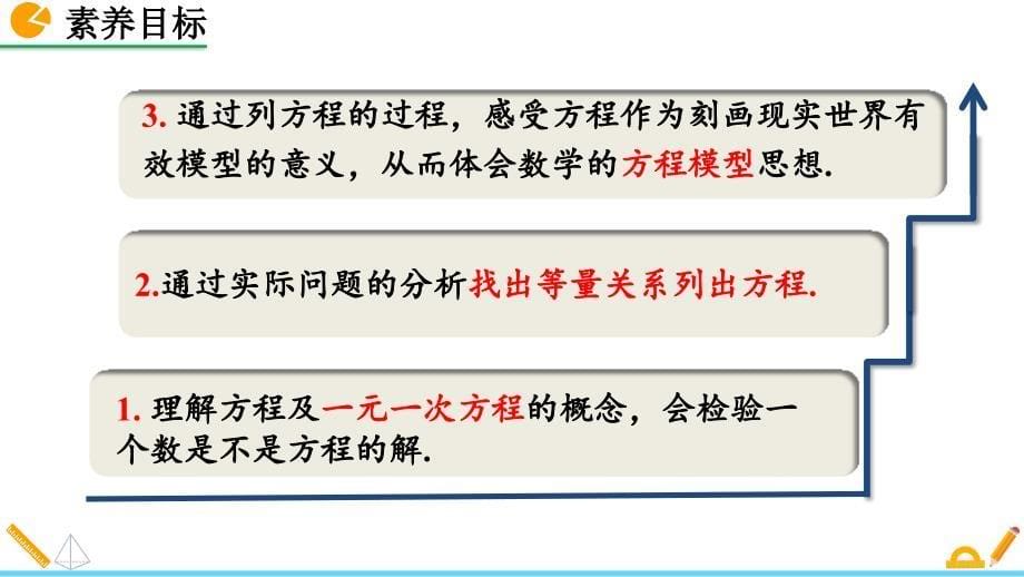 （初一数学课件）人教版初中七年级数学上册第3章一元一次方程3.1.1 一元一次方程教学课件_第5页