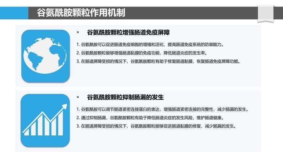 谷氨酰胺颗粒与肠道屏障功能关系-剖析洞察_第5页