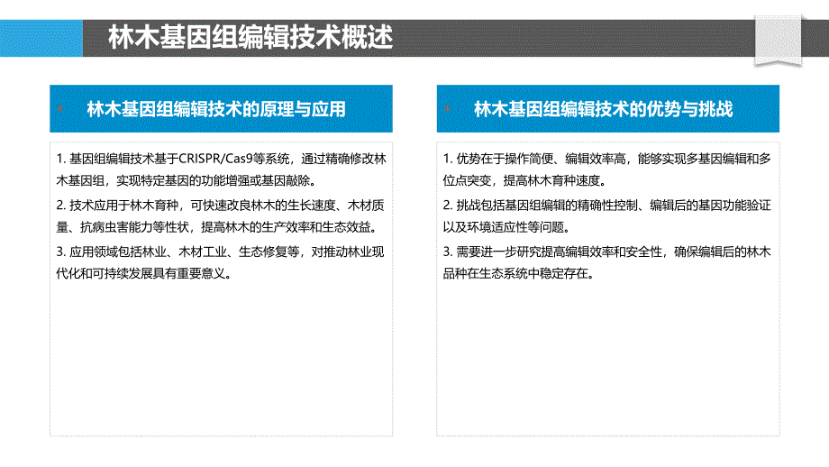 林木基因组编辑技术-剖析洞察_第4页