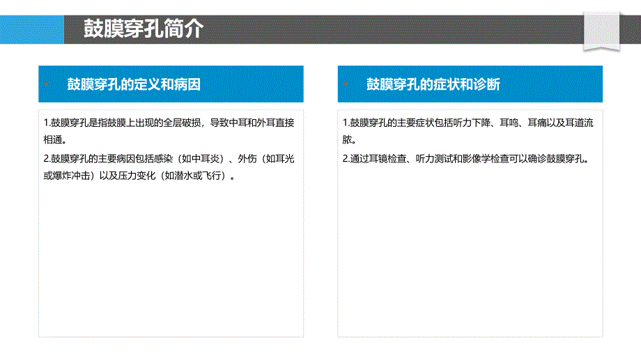 鼓膜穿孔的手术治疗-剖析洞察_第4页