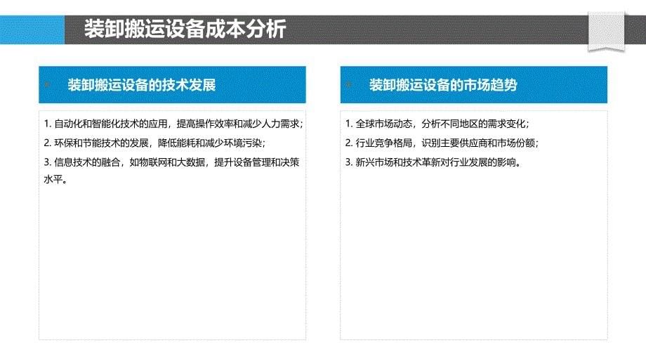 高效能装卸搬运设备的成本效益比较-剖析洞察_第5页