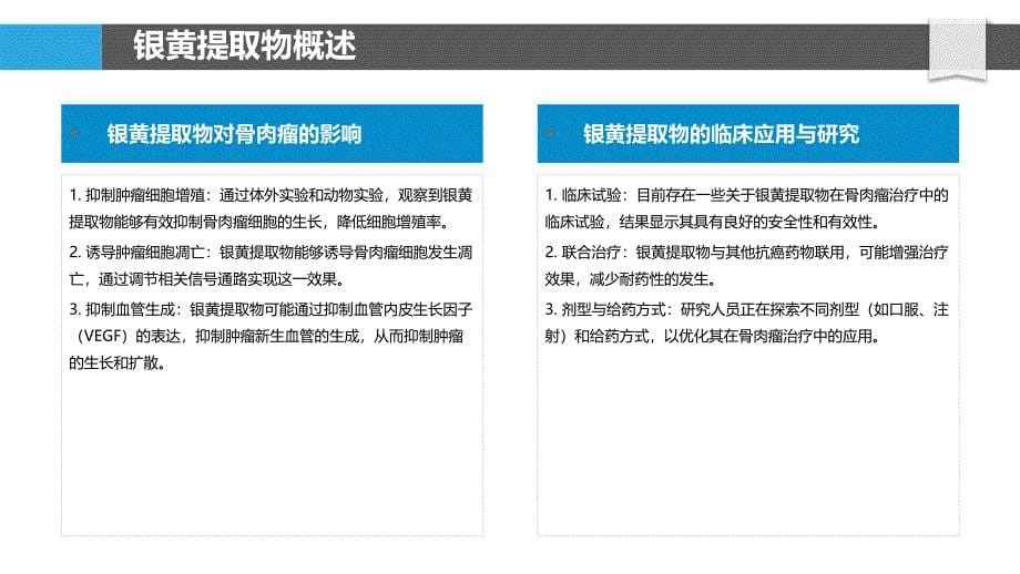 银黄提取物在骨肉瘤治疗中的应用-剖析洞察_第5页