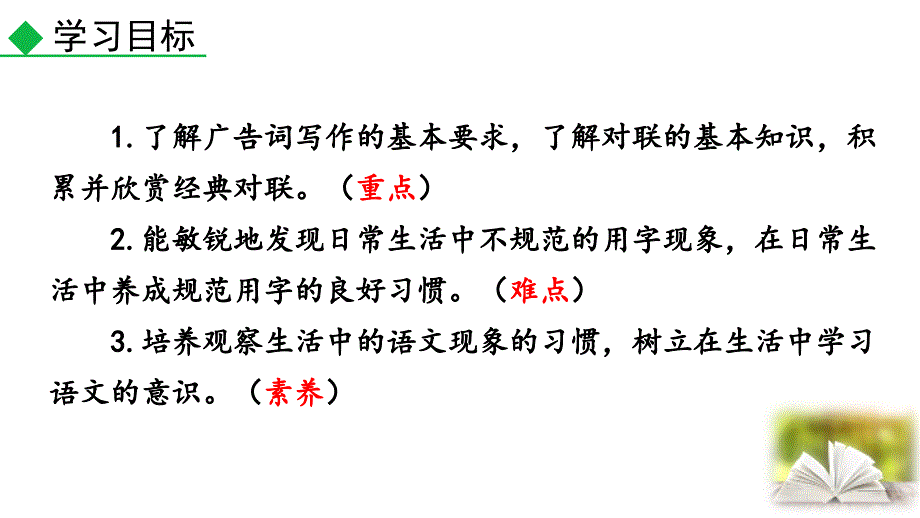 （初一语文课件）人教版初中七年级语文下册第六单元综合性学习我的语文生活教学课件_第3页