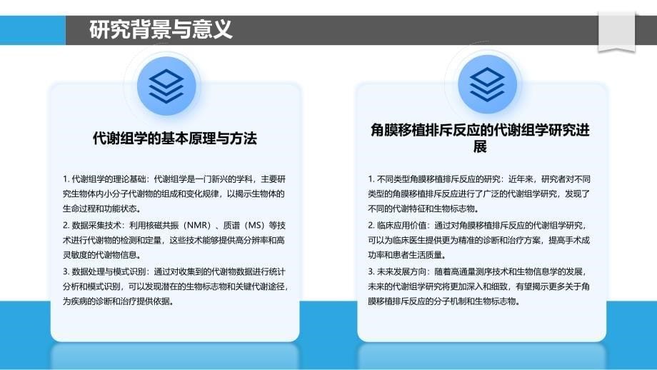 角膜移植后排斥反应的代谢组学研究-剖析洞察_第5页