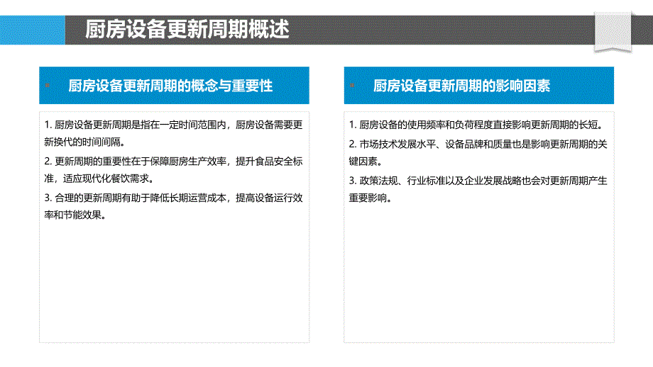 厨房设备更新周期与成本-剖析洞察_第4页