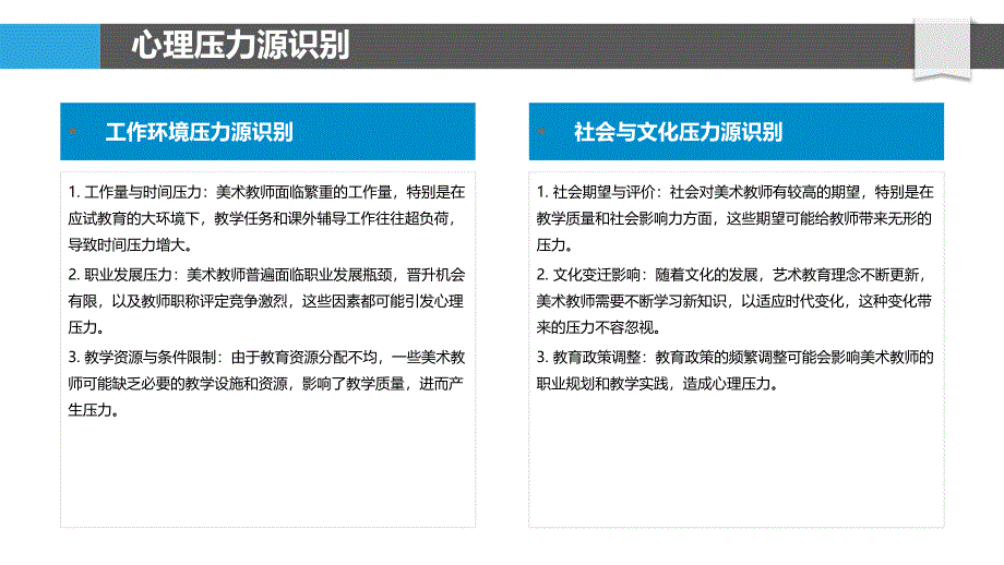 美术教师心理压力干预策略-剖析洞察_第4页