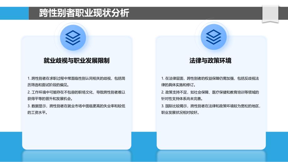 跨性别者职业挑战与支持-剖析洞察_第4页