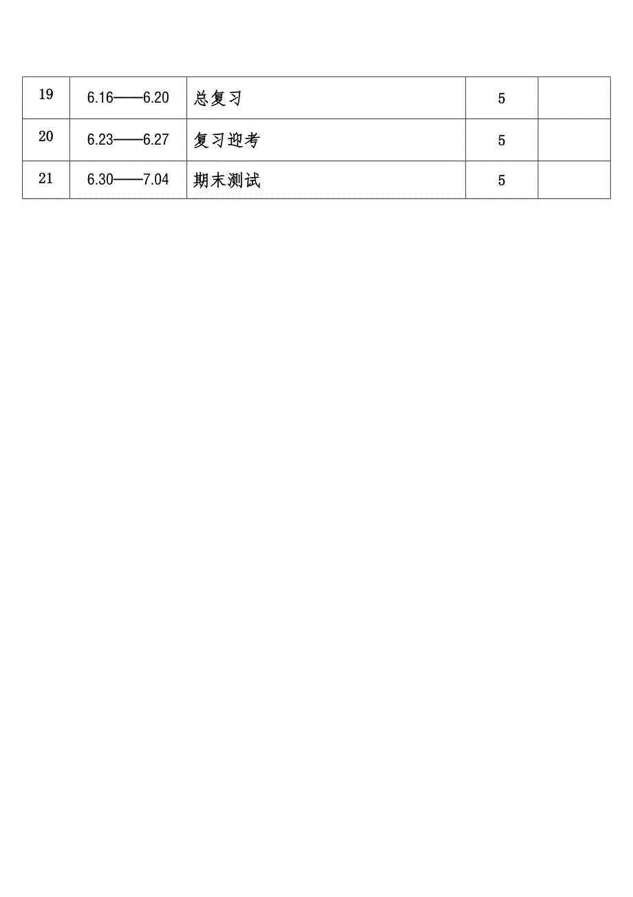 2025年春学期华师版初中数学七年级下册教学进度表_第3页