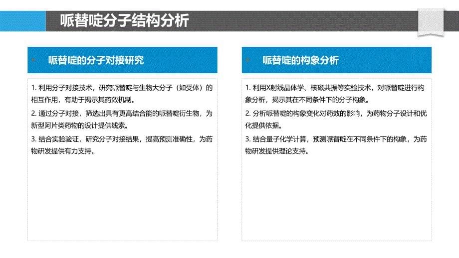 哌替啶分子构效关系研究-剖析洞察_第5页