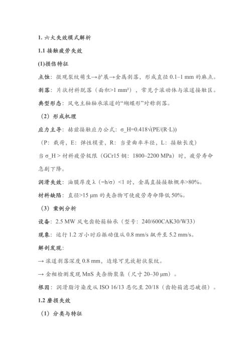 滚动轴承的6种失效模式解析