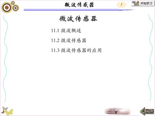 传感器原理及工程应用（第五版）微波传感器