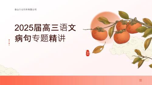 高考语文复习病句专题+课件