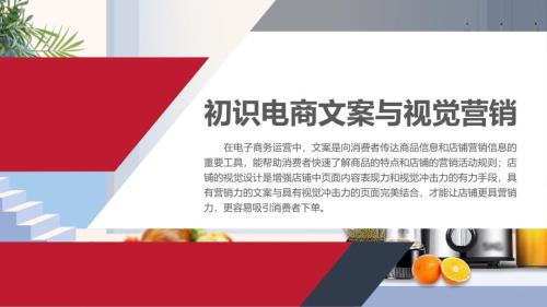 初识电商文案与视觉营销