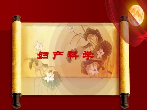 妇产科学课件：绪论、女性生殖系统解剖